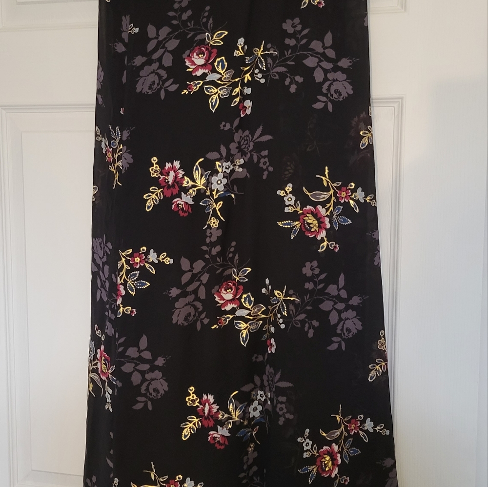 Floor length skirt